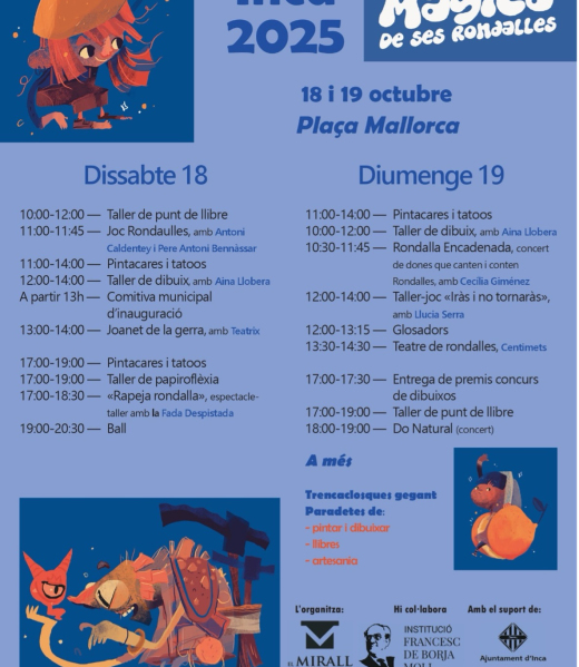 programacio fira rondaies inca 2025